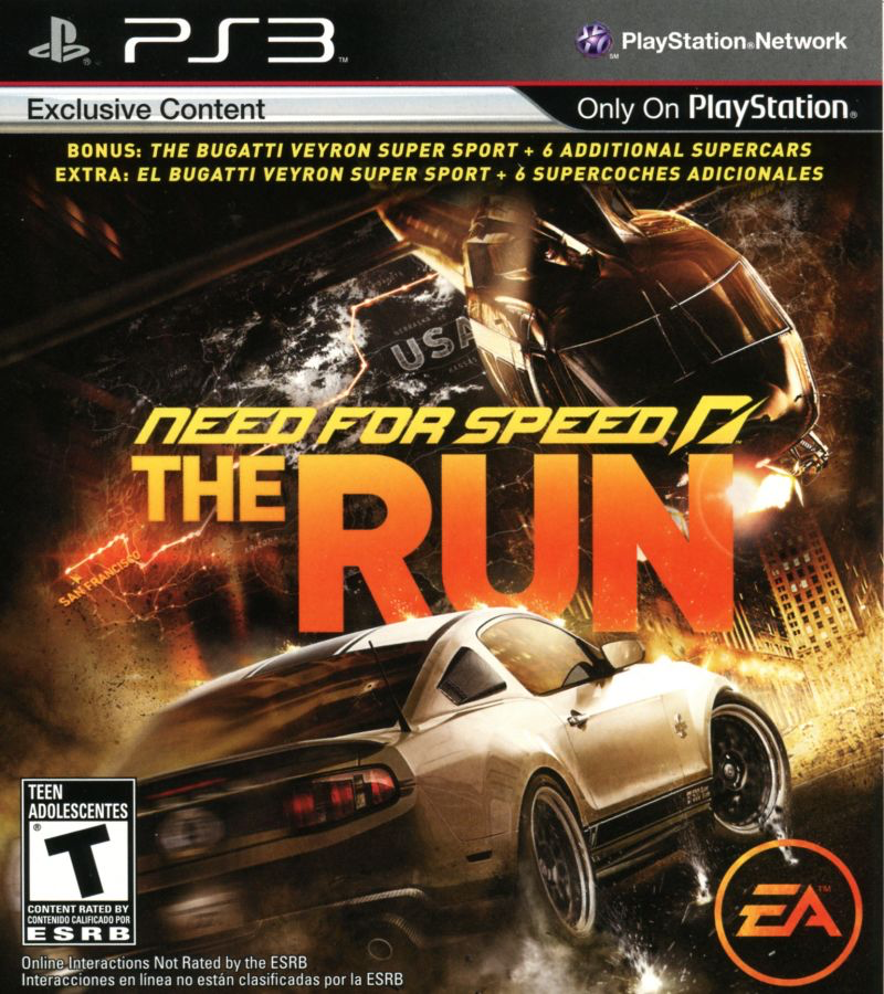 Need For Speed Rivals PS3 MANUAL ONLY AUTHENTIC