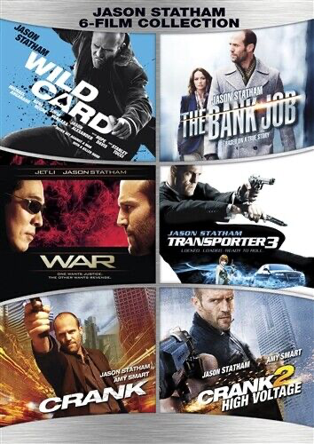 Jason Statham 6-Film Collection: Wild Card / The Bank Job / War /  Transporter 3 / Crank / Crank 2: High Voltage