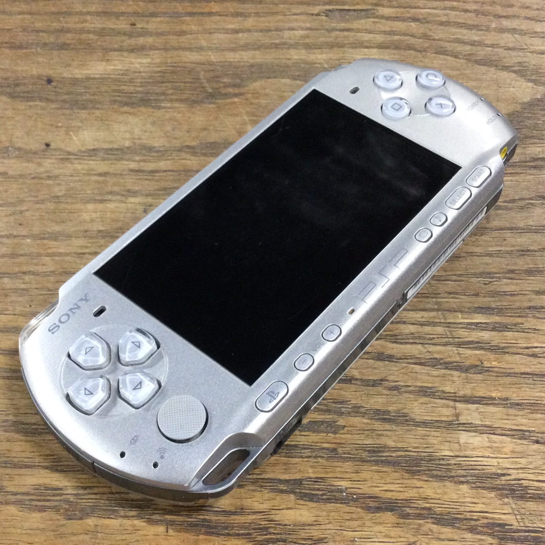 [動作確認済] PSP-3000 シルバー0093