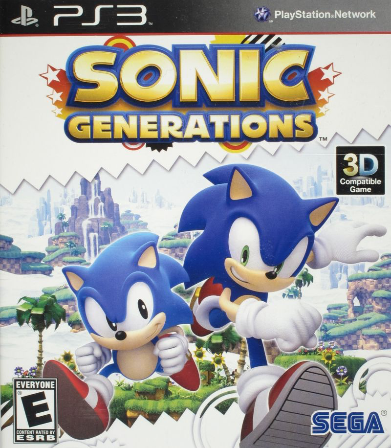Sonic Generations - Xbox 360 [Pre-Owned] - PRE-OWNED GAME DISC WITH GAME  CASE AND GAME COVER AND GAME MANUAL in 2023