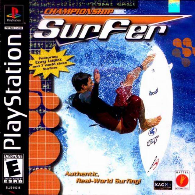 Championship Surfer Used PS1 Games For Sale Retro Game Store