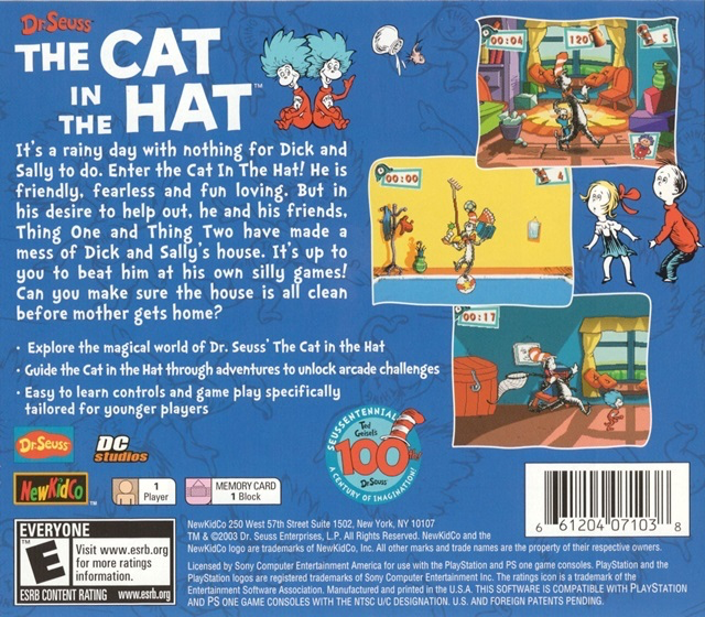 Cat in the Hat, The - PS1