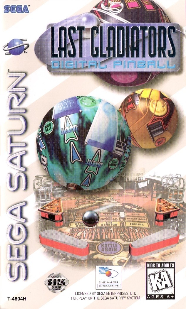 Last Gladiators: Digital Pinball - Sega Saturn