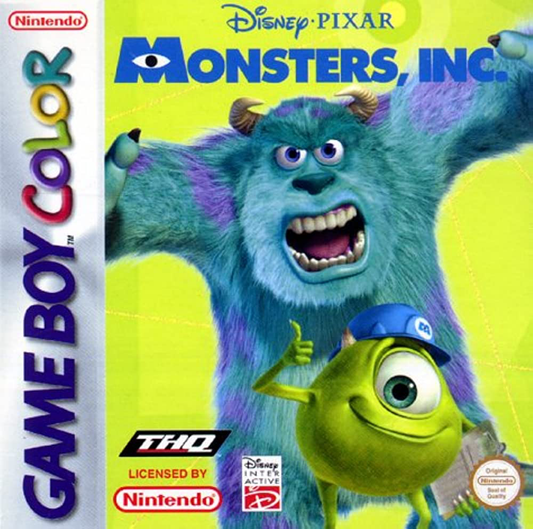 Disney Pixar Monsters, Inc - Game Boy Color