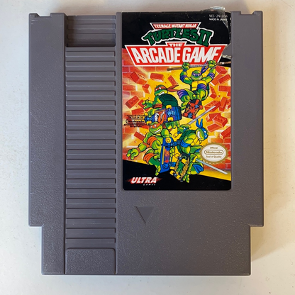 Teenage Mutant Ninja Turtles II The Arcade Game - NES