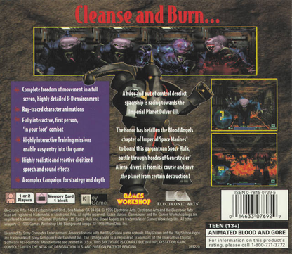 Space Hulk: Vengeance of the Blood Angels - PS1