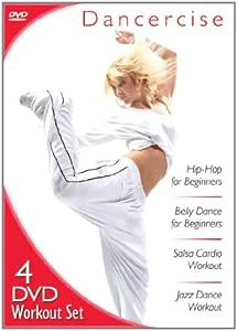 Dancercise: Hip Hop For Beginners / Belly Dance For Beginners / Salsa Cardio Workout / Jazz Dance Workout - DVD