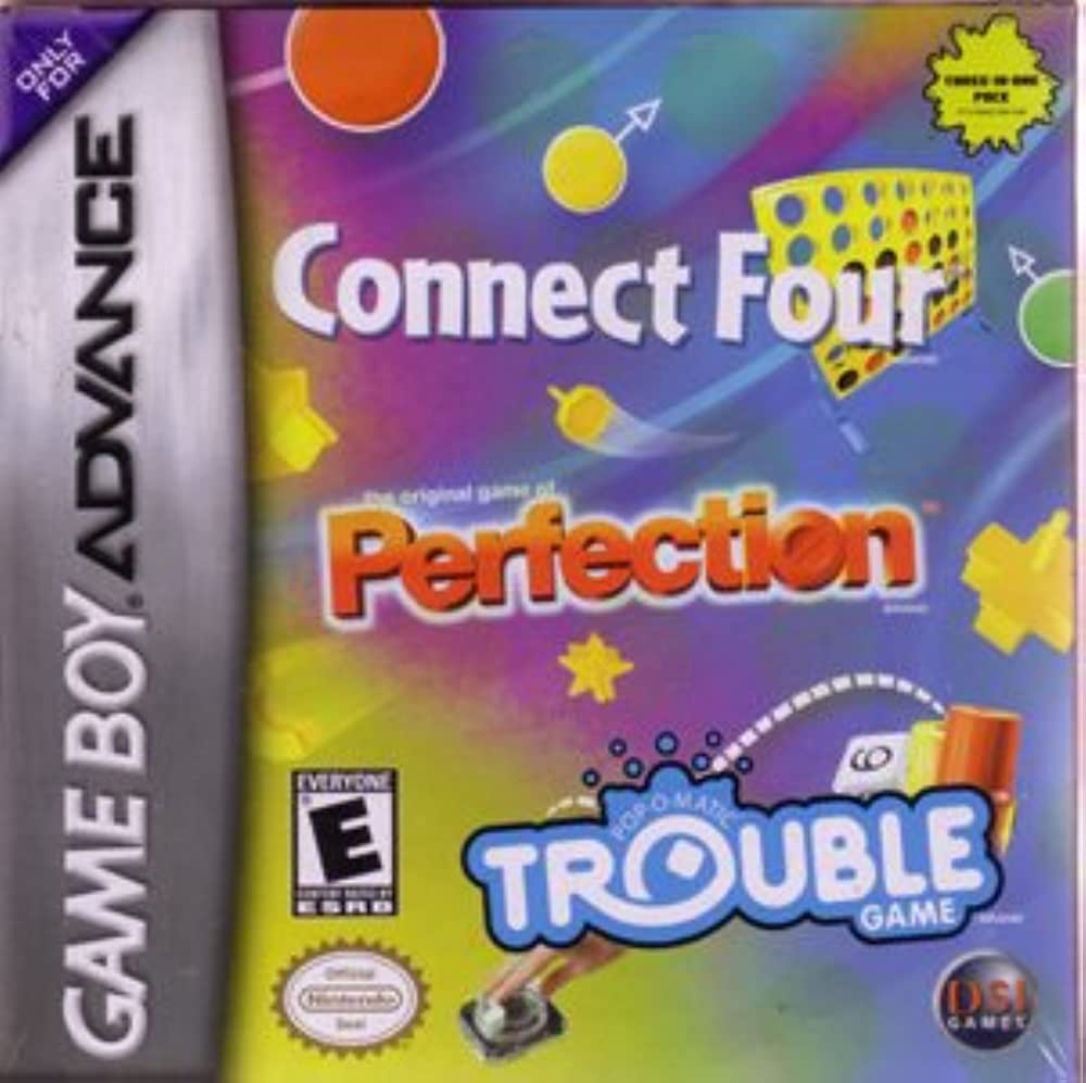 Connect Four Trouble Perfection - Game Boy Advance