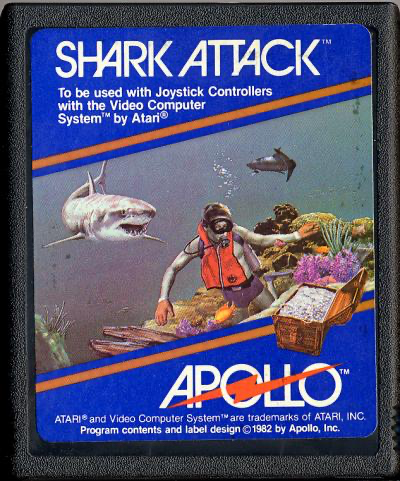 Shark Attack (Apollo) - Atari 2600