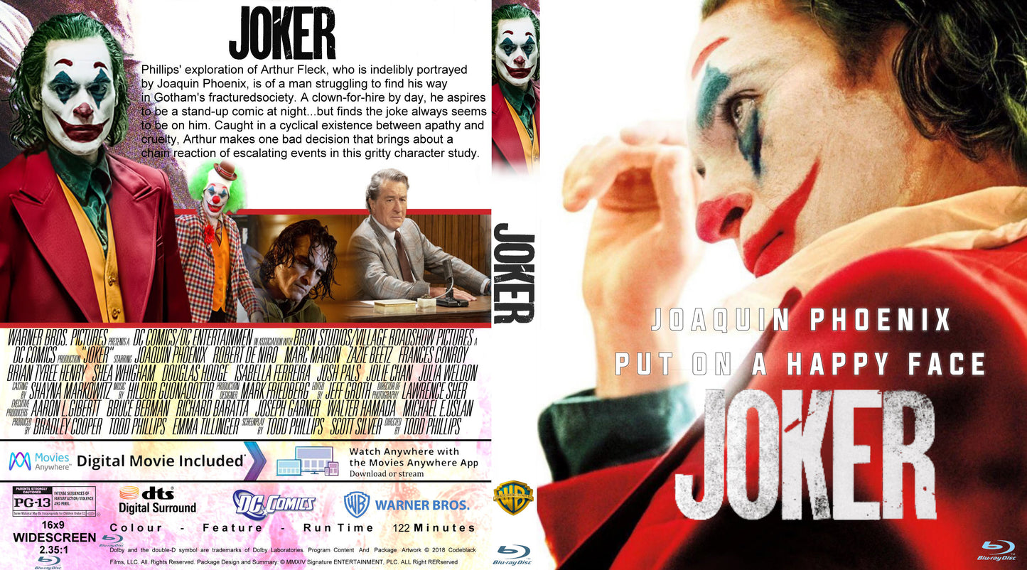 Joker - Blu-ray Crime/Drama 2019 R