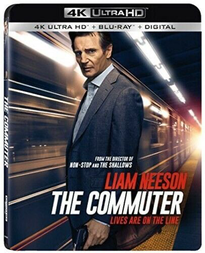 Commuter - 4K Blu-ray Action/Adventure 2018 PG-13