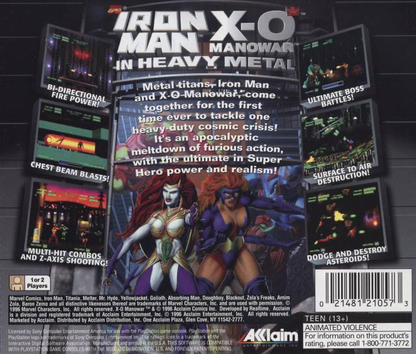 Iron Man in Heavy Metal/X-O Manowar - PS1