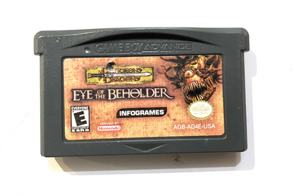 Dungeons and Dragons Eye of the Beholder - Game Boy Advance