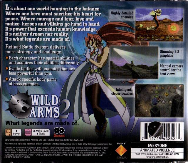 Wild Arms 2 - PS1