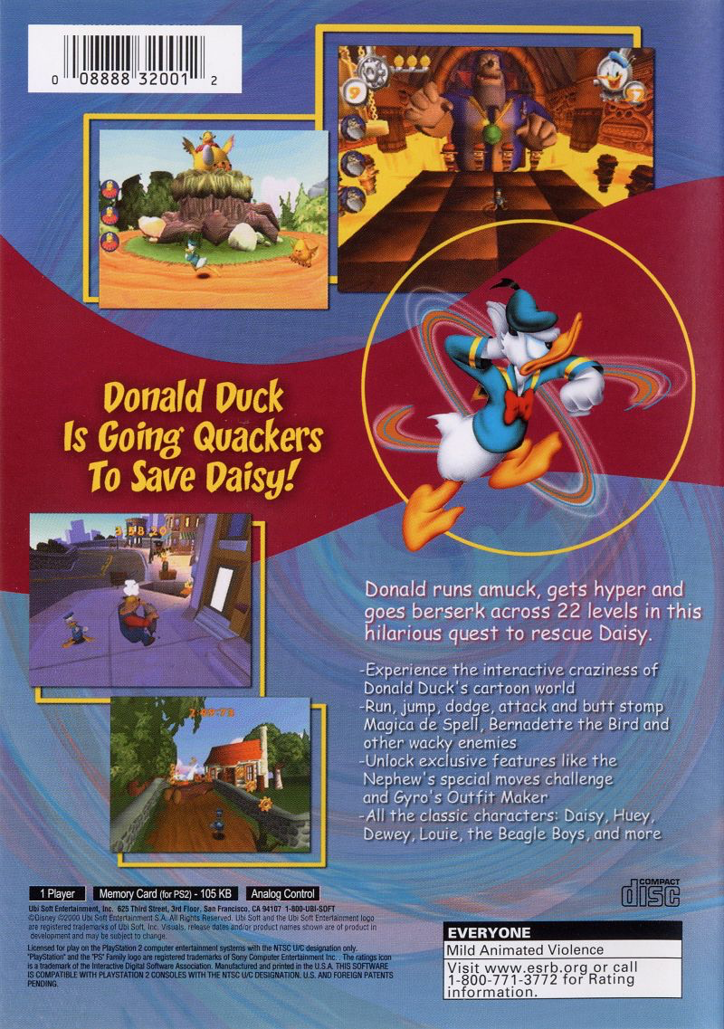 Donald Duck Going Quackers - PS2