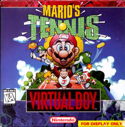 Mario's Tennis - Nintendo Virtual Boy