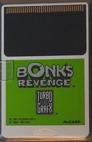 Bonk 2 Bonk's Revenge - NEC Turbo Grafx 16