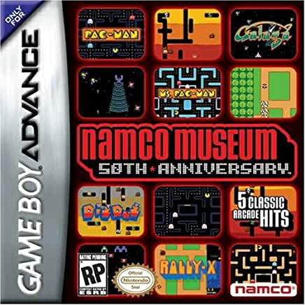 Namco Museum 50th Anniversary - Game Boy Advance