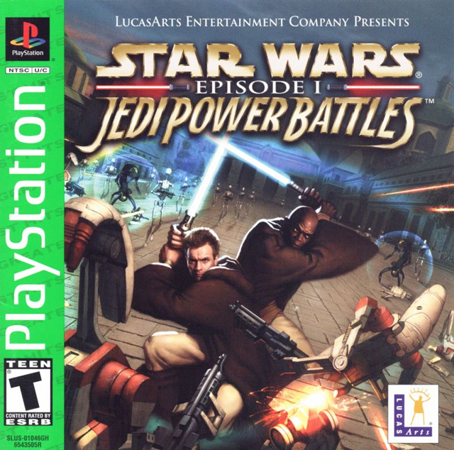 Star Wars: Episode 1 - Jedi Power Battles - Greatest Hits - PS1
