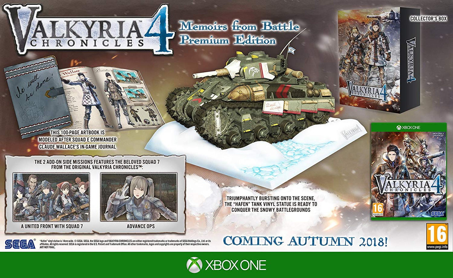 Valkyria Chronicles 4 - Memoirs from Battle Edition - Xbox One