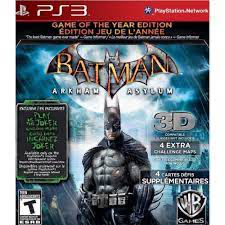 Batman: Arkham Asylum - Game of the Year Edition - Greatest Hits - PS3