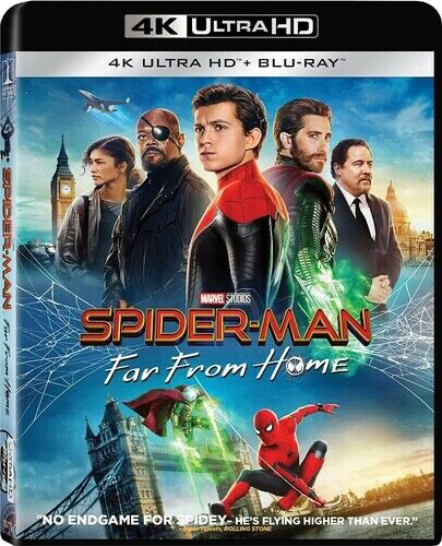Spider-Man: Far From Home - 4K Blu-ray Action/SciFi 2019 PG-13