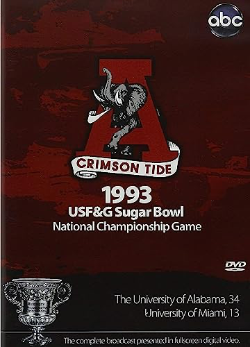 1993 Sugar Bowl: Alabama Vs. Miami - DVD