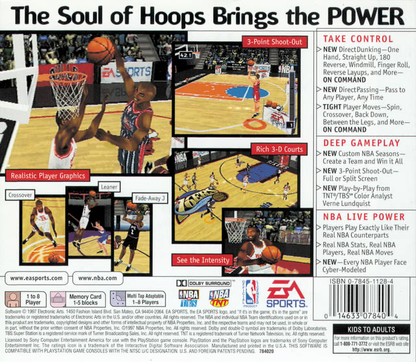 NBA Live 98 - PS1