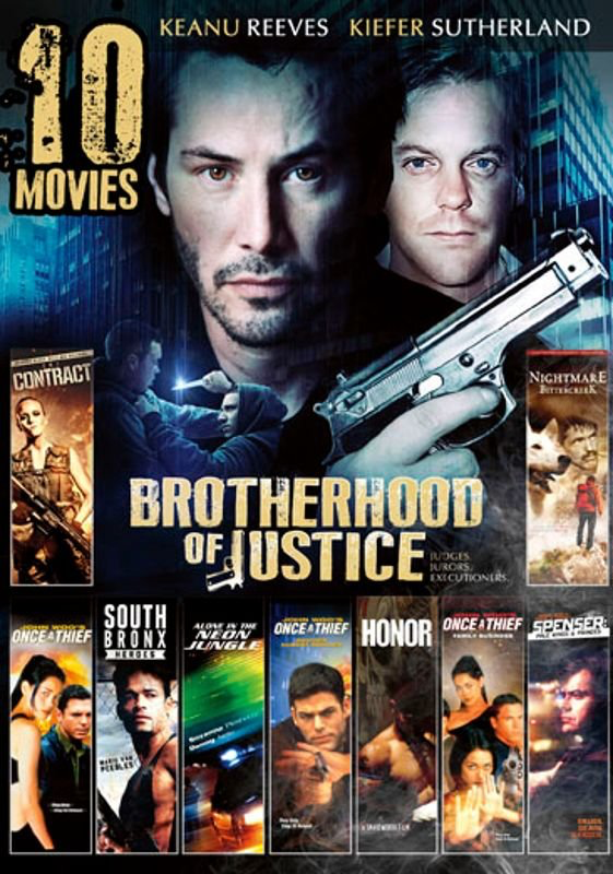 10-Movie Action Pack, Vol. 12: Once A Thief / Once A Thief: Family Business / Once A Thief: Brother Against Brother / ... - DVD