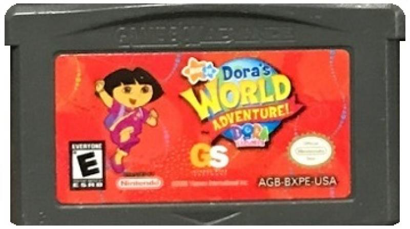 Dora The Explorer: Dora's World Adventure - Game Boy Advance