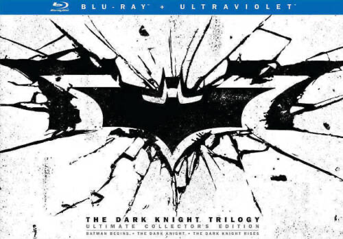 No Box: Dark Knight Trilogy: Batman Begins / Dark Knight / Dark Knight Rises Ultimate Collector's Edition - Blu-ray Action/Adventure VAR PG-13