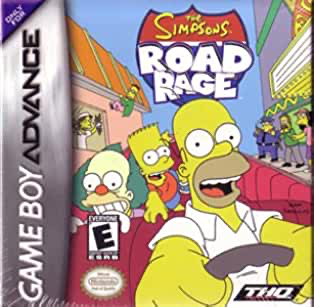 Simpsons Road Rage, The - Game Boy Advance