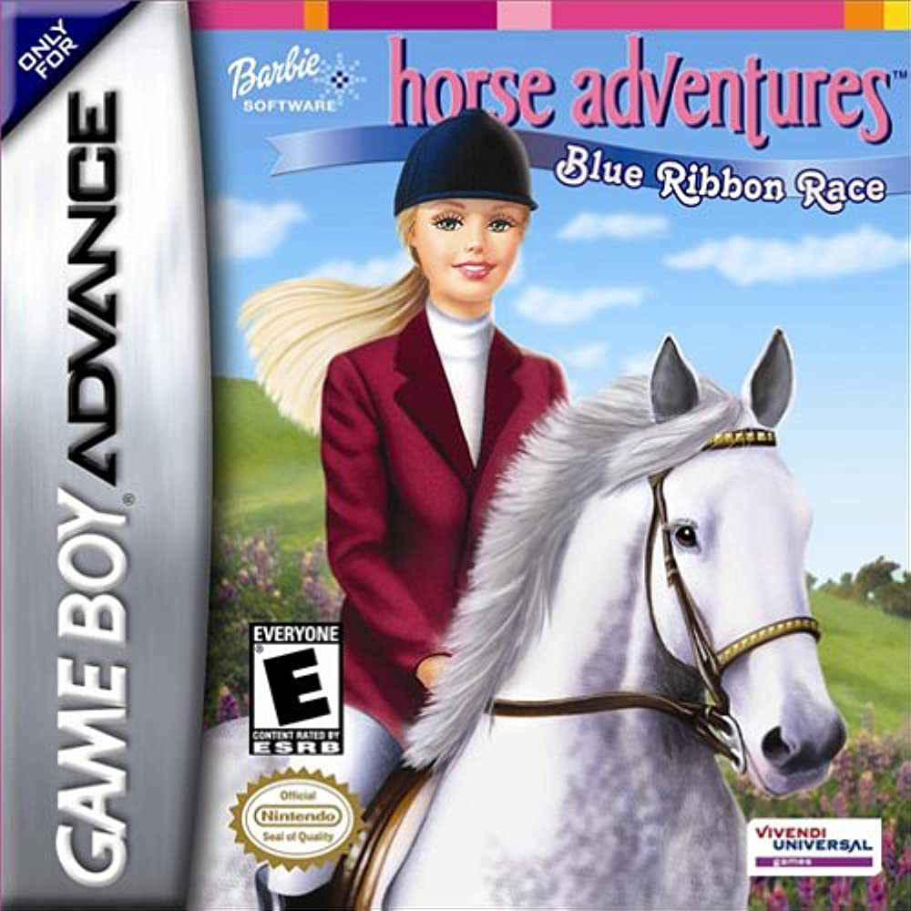 Barbie Software: Horse Adventures - Blue Ribbon Race - Game Boy Advance