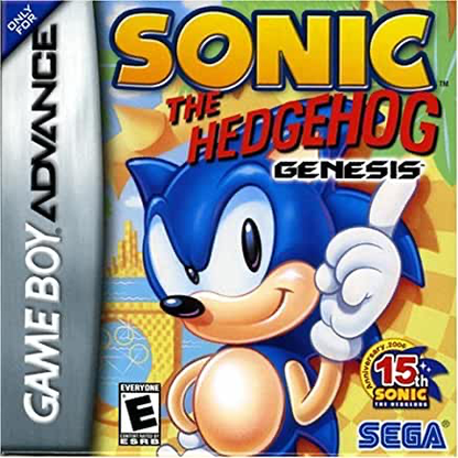Sonic The Hedgehog Genesis - Game Boy Advance