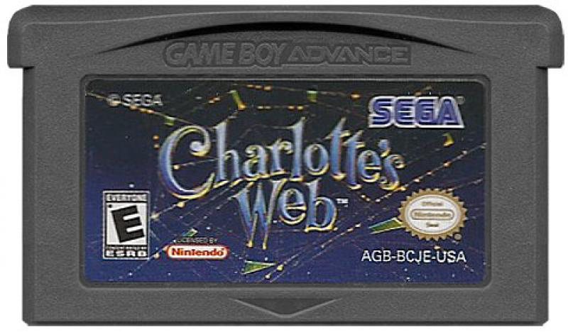 Charlottes Web - Game Boy Advance
