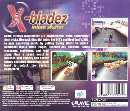X-Bladez: In Line Skating - PS1