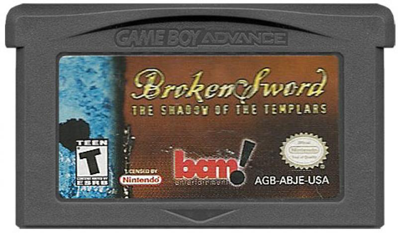 Broken Sword The Shadow of the Templars - Game Boy Advance