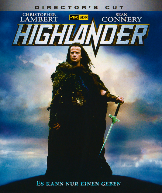Highlander - Blu-ray Fantasy 1986 R