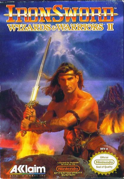 Wizards & Warriors II Ironsword - NES