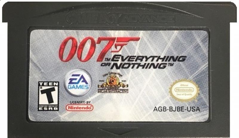 007 Everything or Nothing - Game Boy Advance