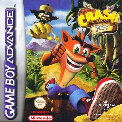 Crash Bandicoot the Huge Adventure - Game Boy Advance