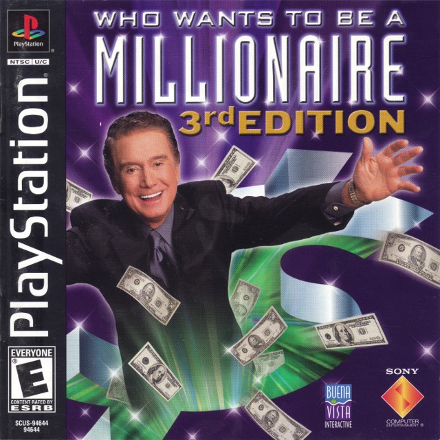 Who Wants To Be A Millionaire: 3rd Edition - PS1