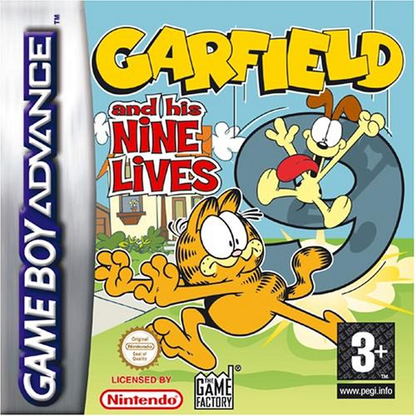 Garfield And His Nine Lives - Game Boy Advance