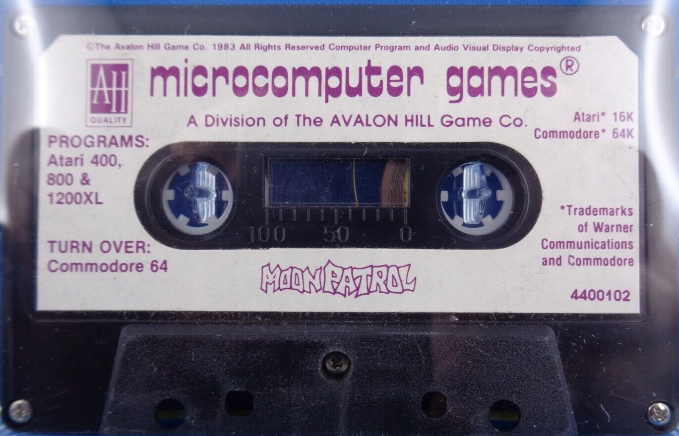 Moon Patrol - Commodore 64
