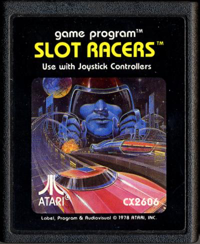 Slot Racers (Picture Label) - Atari 2600