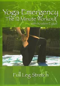 12 Minute Workout Yoga Emergency: Full Leg Stretch - DVD