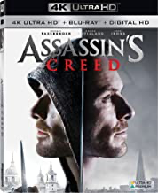 Assassin's Creed - 4K Blu-ray Action/Adventure 2016 PG-13