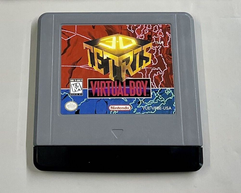 3-D Tetris - Nintendo Virtual Boy