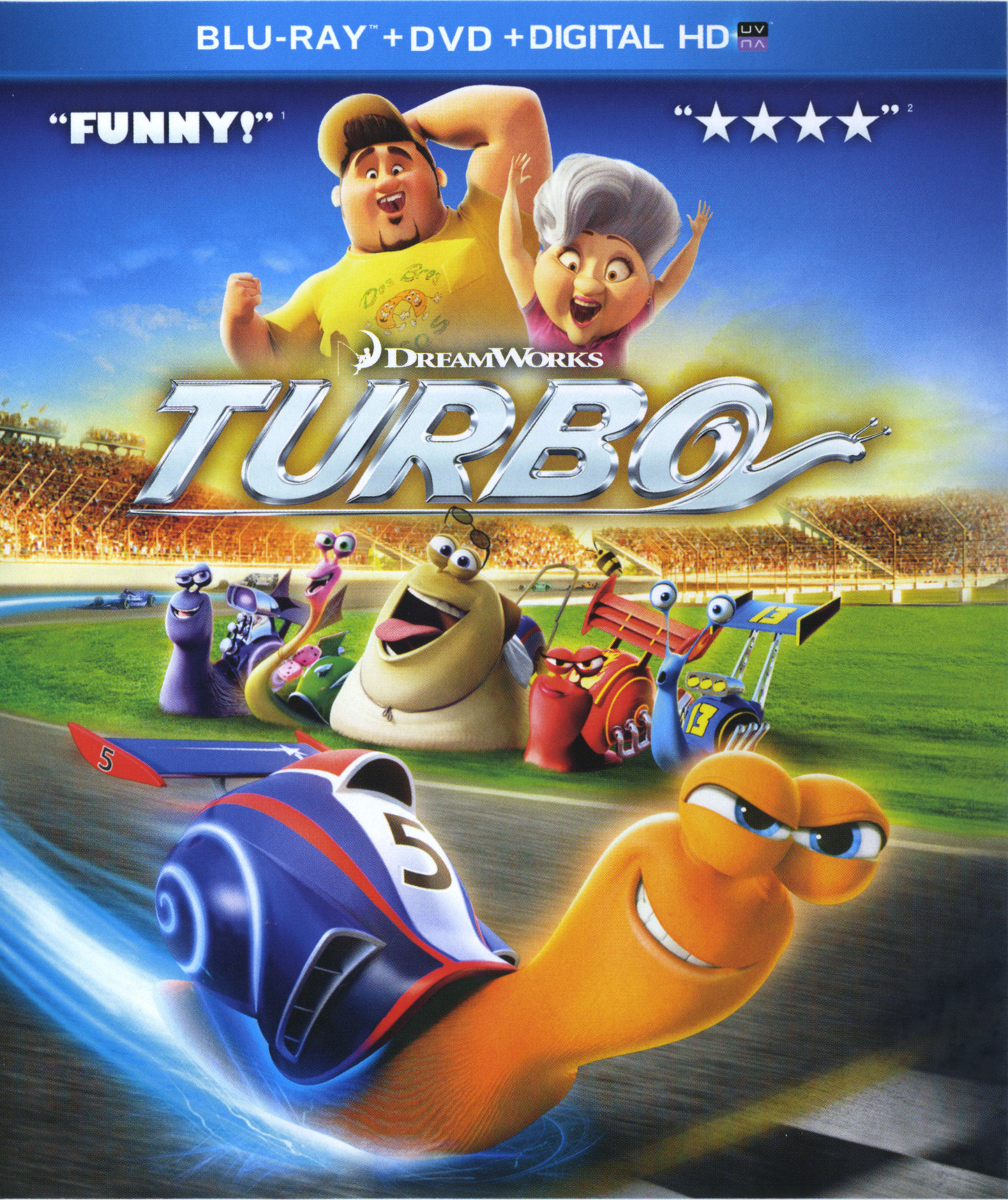 Turbo - Blu-ray Animation 2013 PG