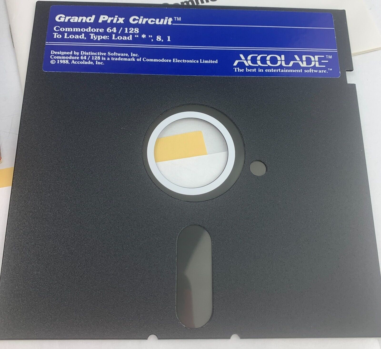 Grand Prix Circuit - Commodore 64